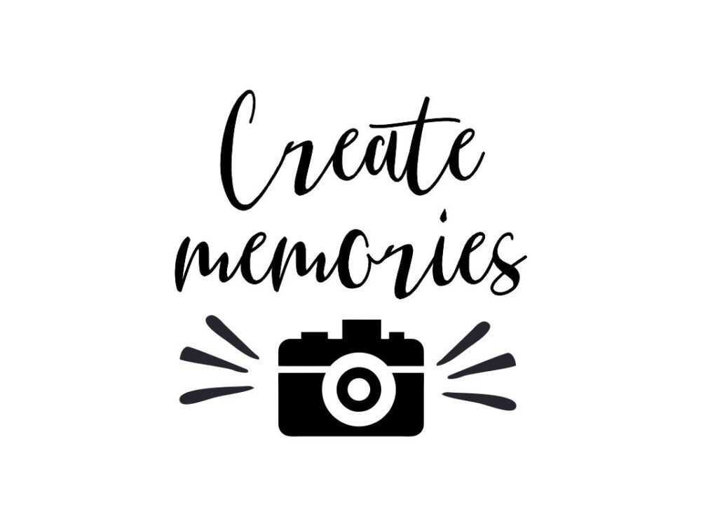 Create memories SVG Cut File