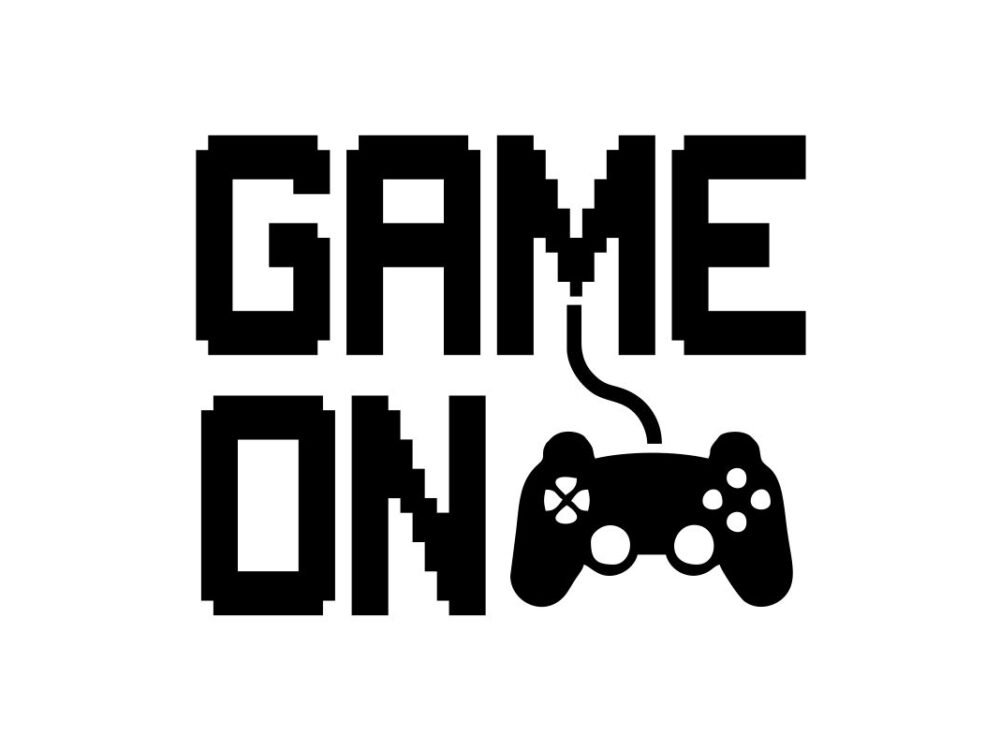 Game On SVG Cut File