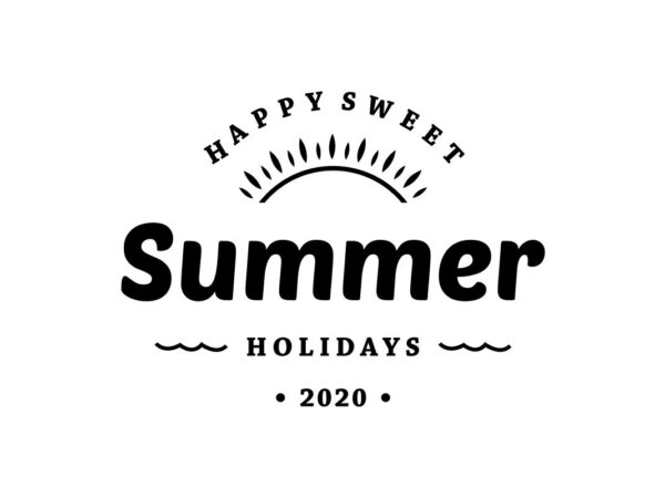 Happy Sweet Summer Holiday SVG File