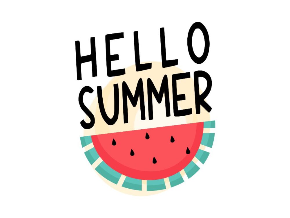 Hello Summer SVG Cut File