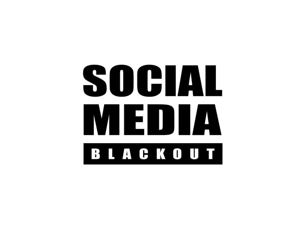 Social Media Blackout SVG Cut File