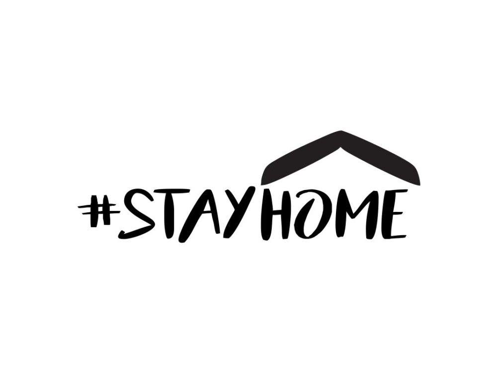 Stay Home SVG Cut File