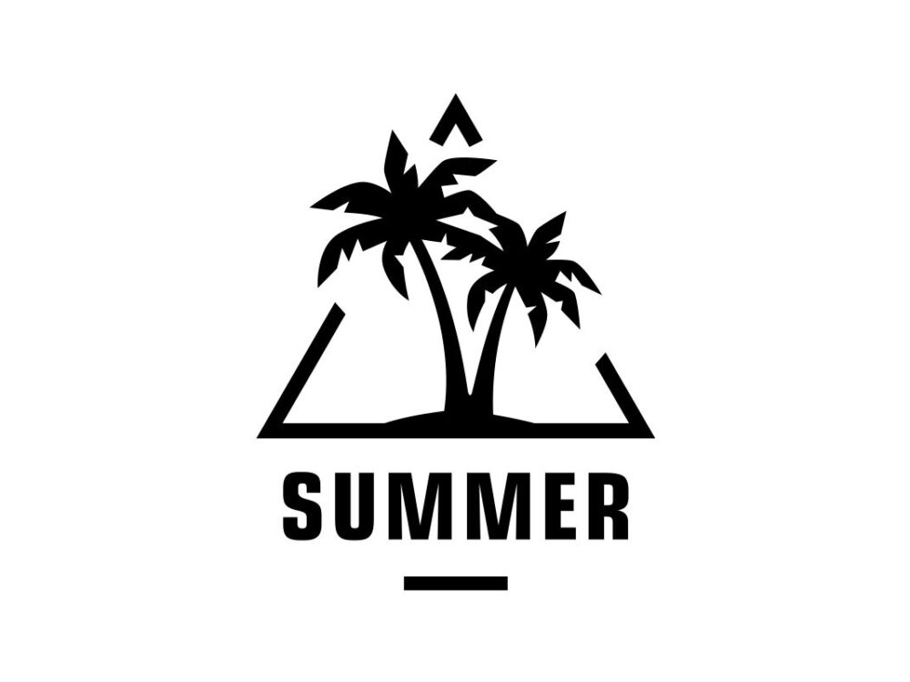 Summer Triangle SVG Cut File