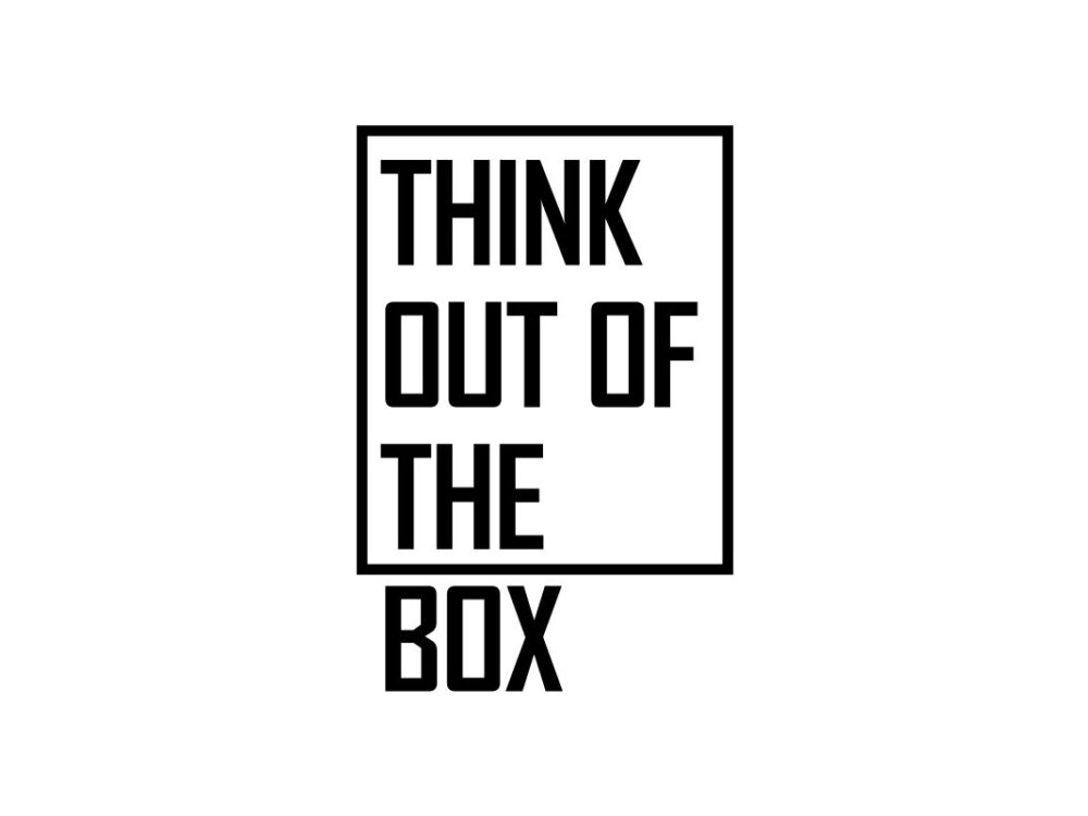 Think Out of The Box SVG Cut File