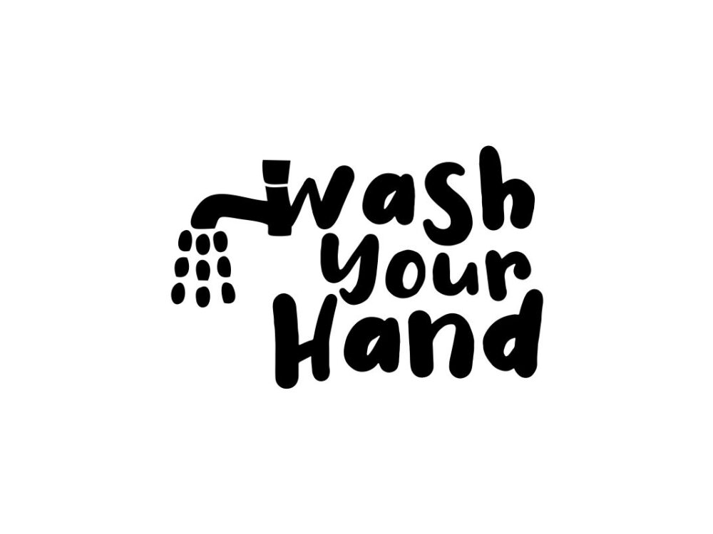 Wash Your Hand SVG Cut File