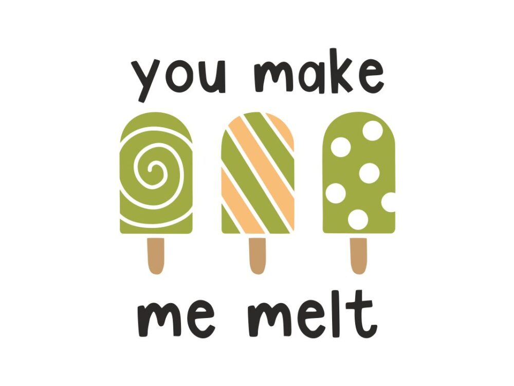 You make me melt SVG cut file