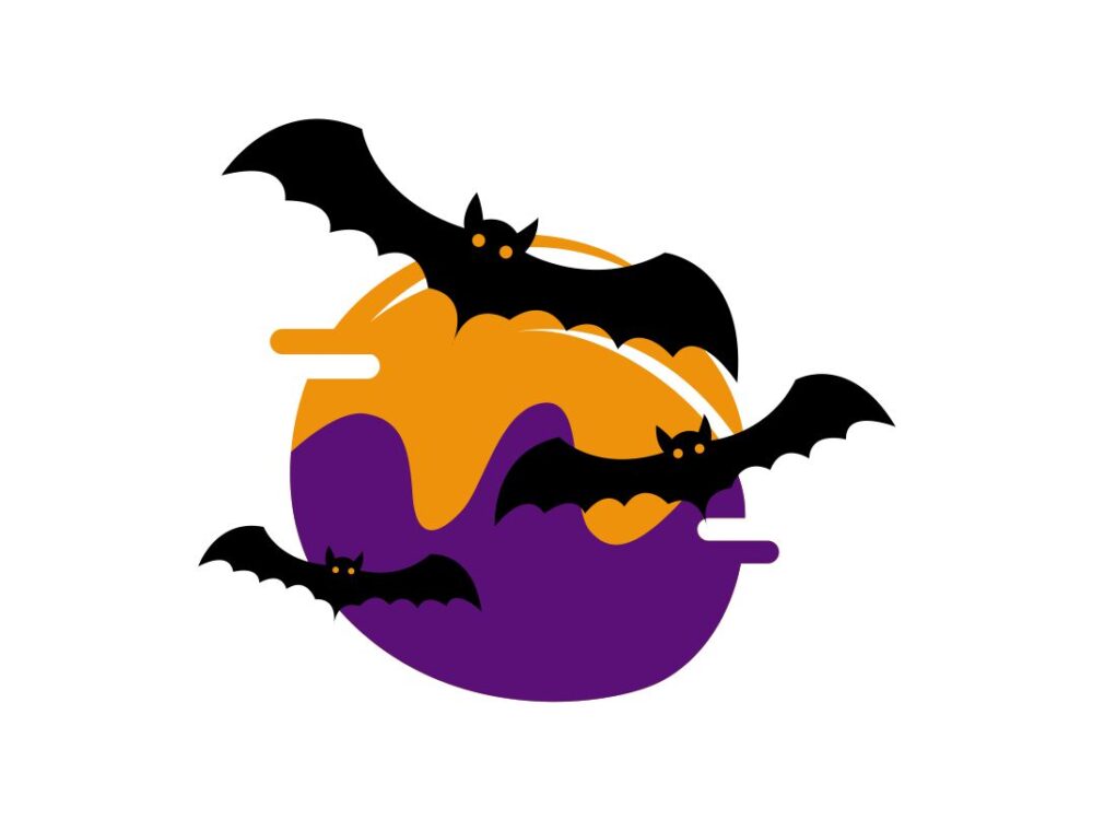 Bats Abstract SVG Cut File