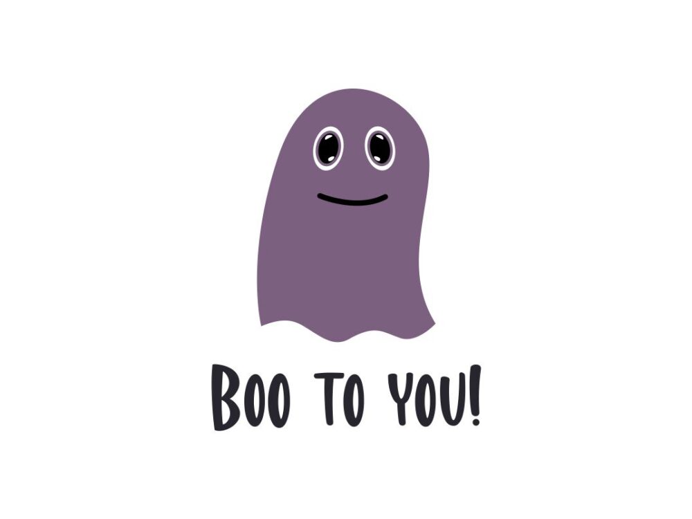 Boo to you SVG File