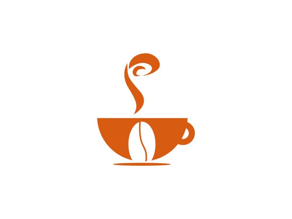 Coffee Bean Icon SVG File