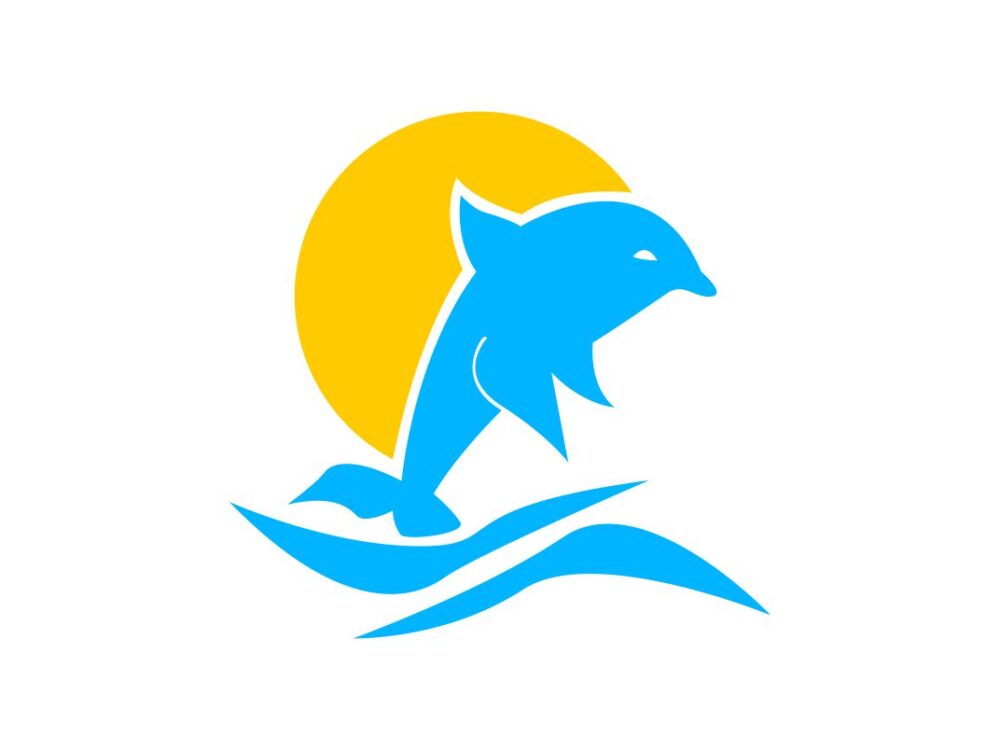 Dolphin Animal Vector SVG File