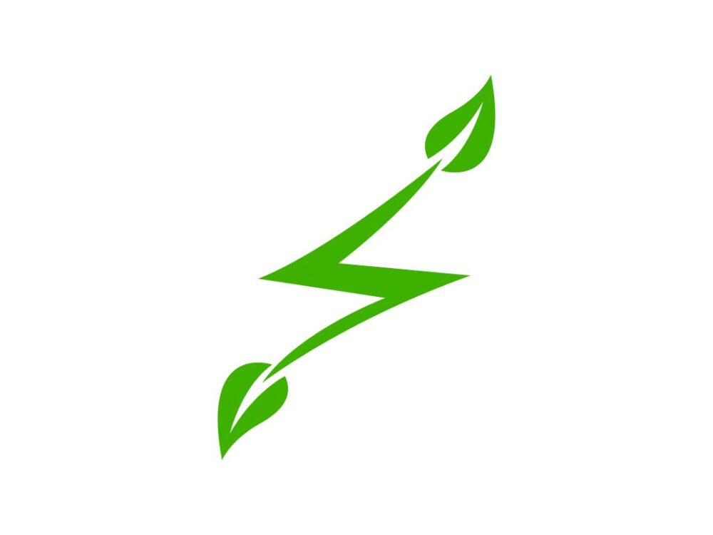 Eco Electric Icon SVG Cut File