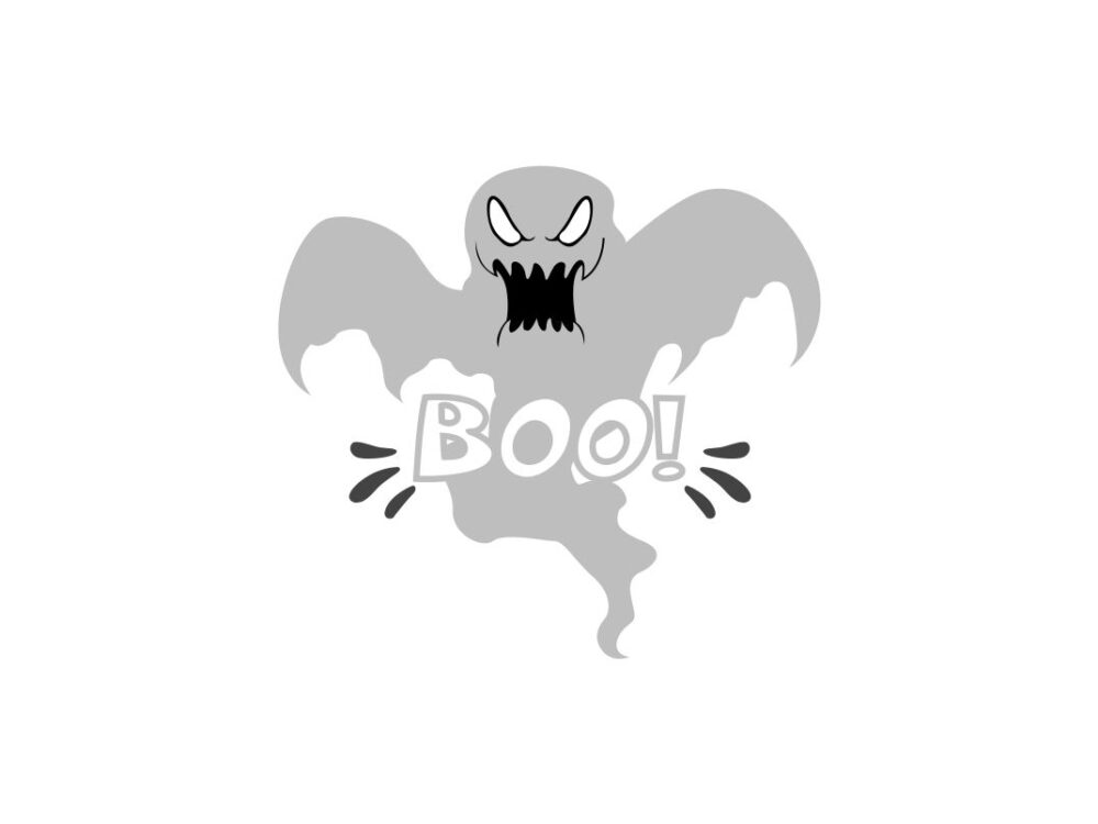 Ghost Boo SVG Halloween File