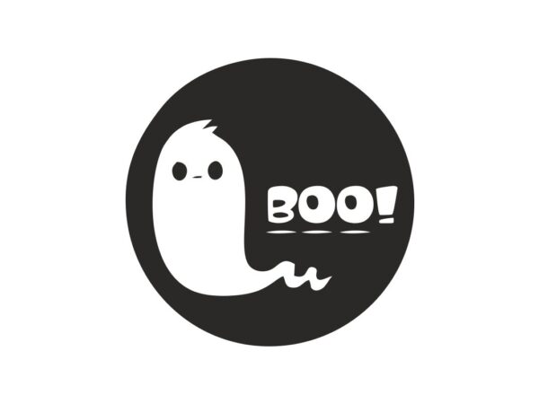 Ghost Boo SVG Cut File