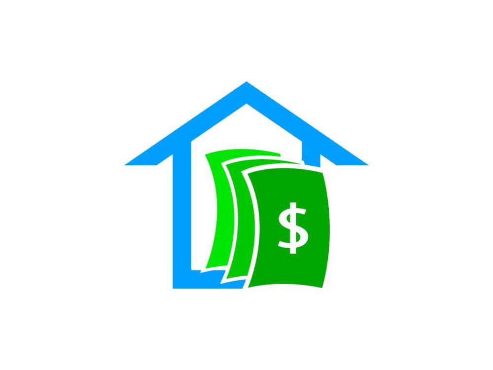 House Money Icon SVG Cut File