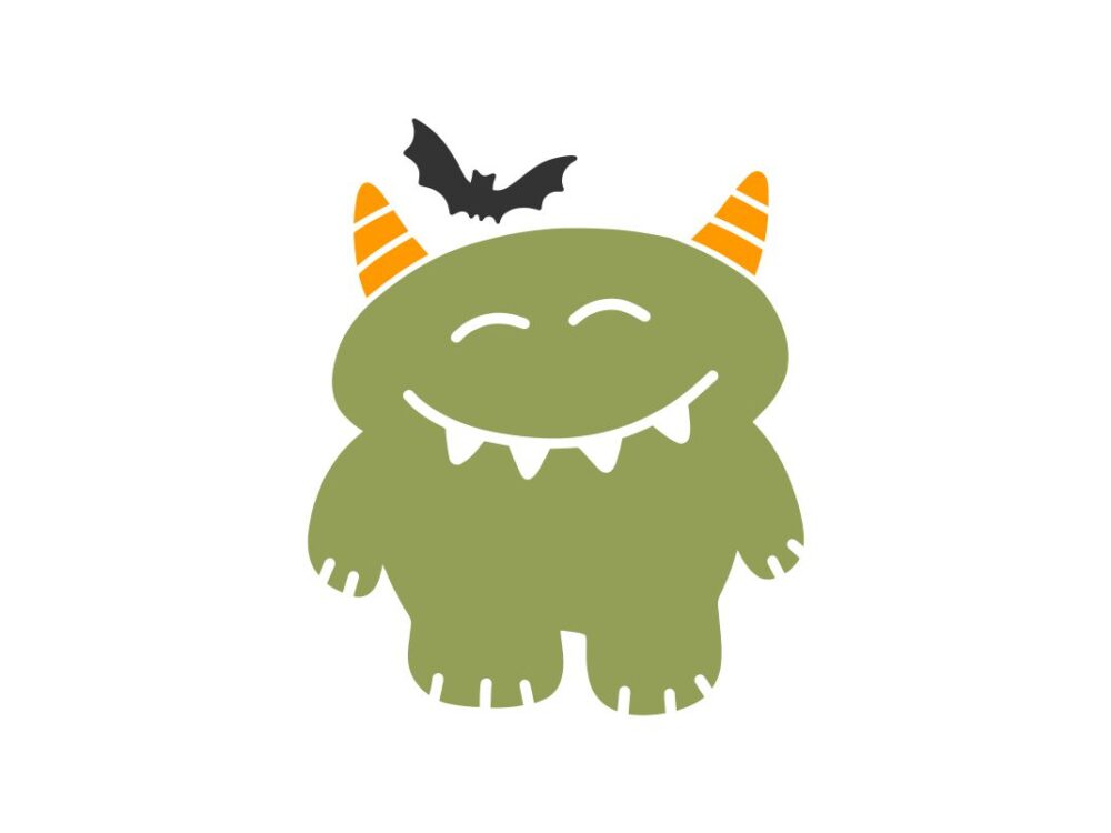 Little Monster SVG Cut File