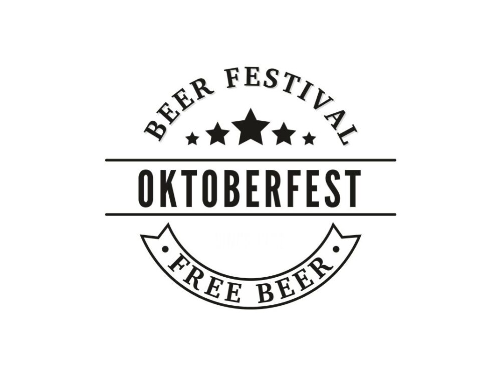 Octoberfest Free Beer SVG File