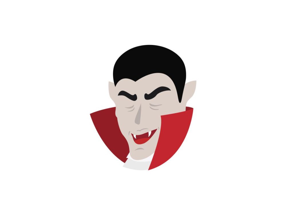 Vampire Face SVG File