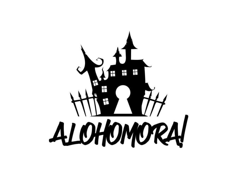 Alohomora SVG Halloween File