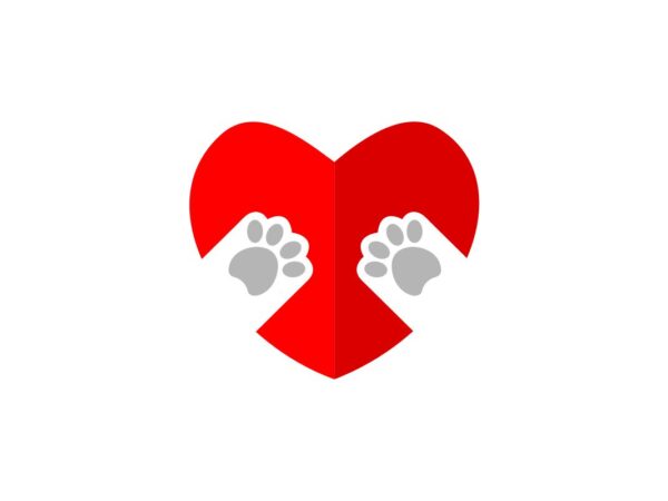 Animal On Love Craft SVG File