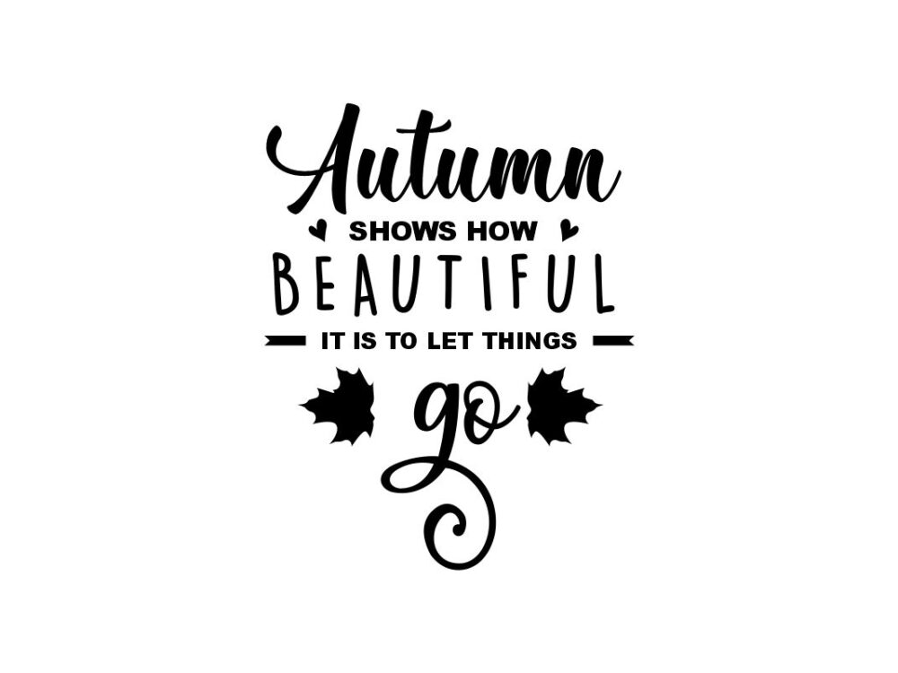 Autumn Show How Beautiful SVG File