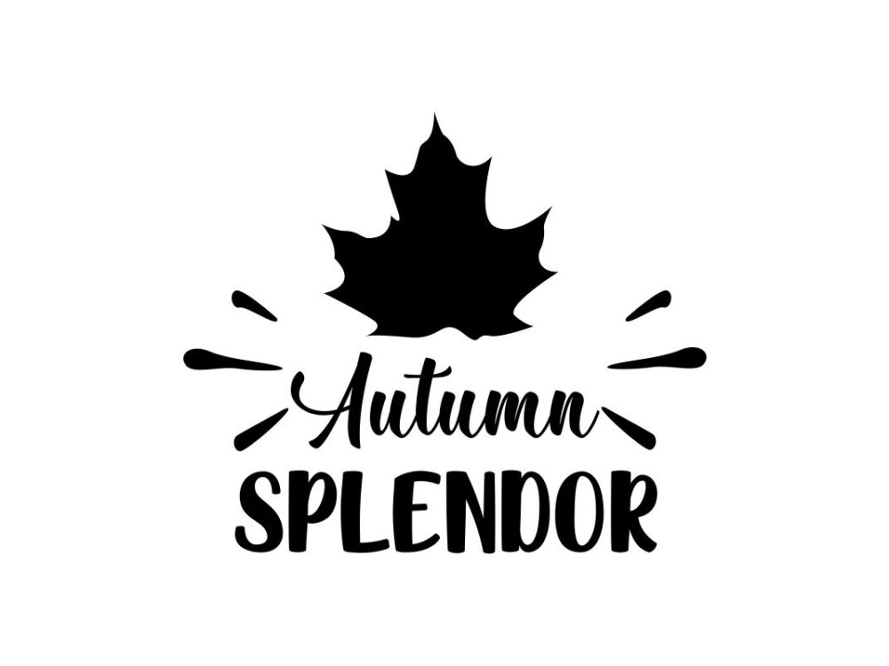 Autumn Splendor SVG File