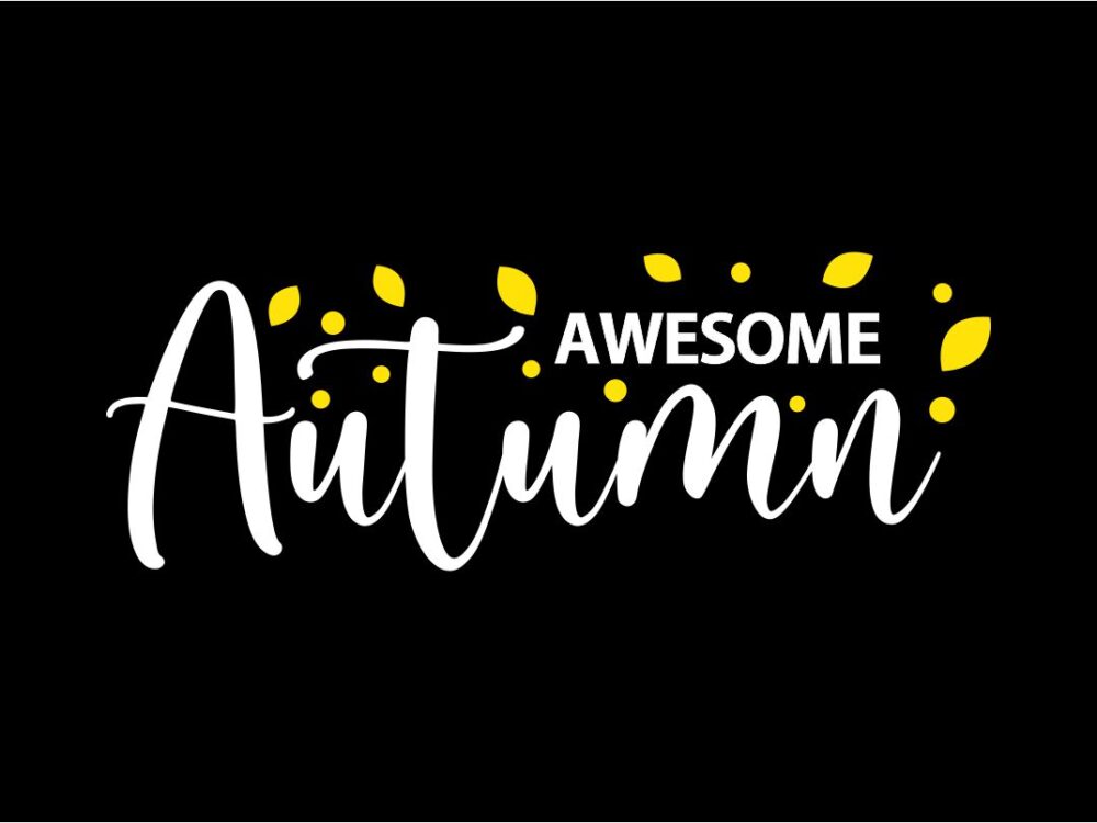 Awesome Autumn SVG Design