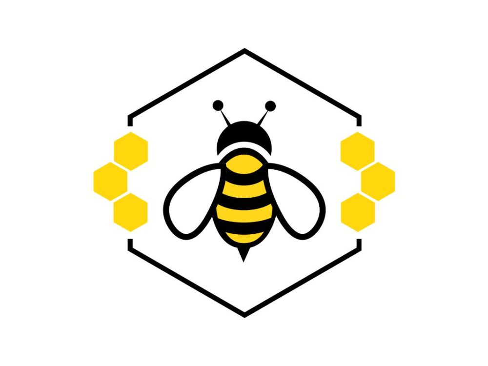 Bee Logo SVG File