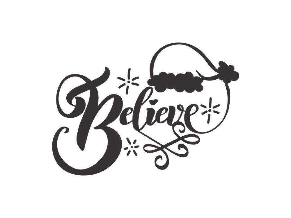 Believe SVG File