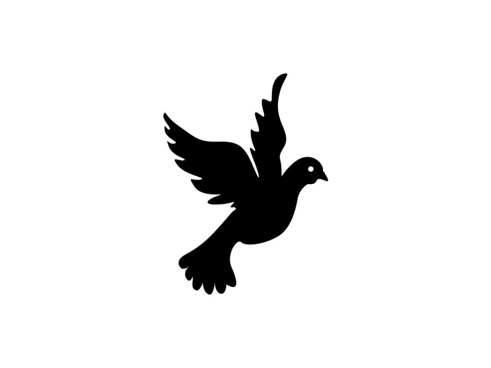 Black Bird SVG File