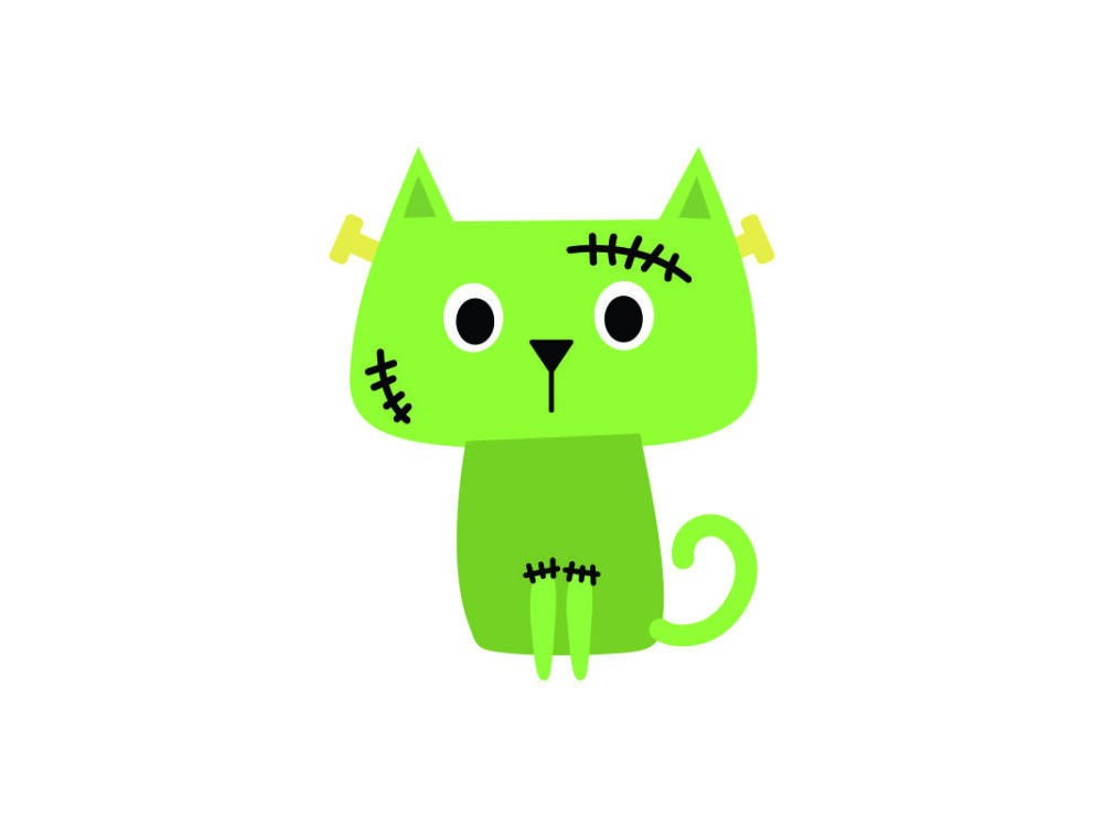 Cute Cat SVG Image File