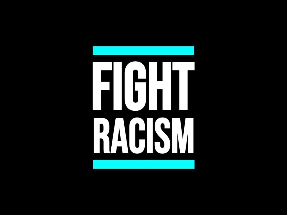 Fight Racism Quote SVG File