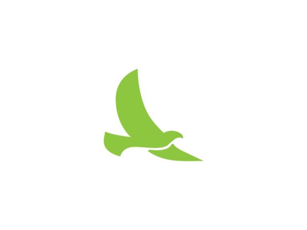 Flying Bird Vector SVG File