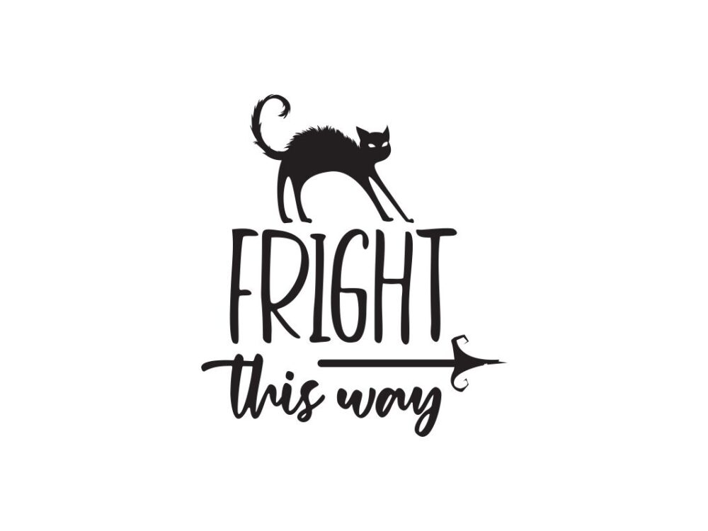 Fright This Way SVG File