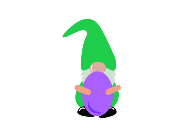 Gnome Green SVG Image