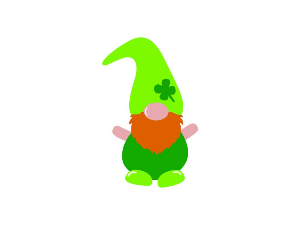 Gnome Light Green SVG Image