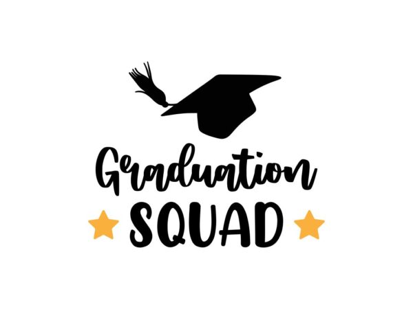 Graduation Squad SVG File