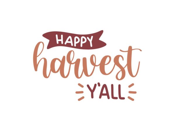 Happy Harvest All SVG Cut File