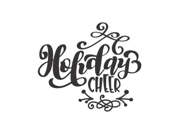 Holiday Cheer SVG Cut File