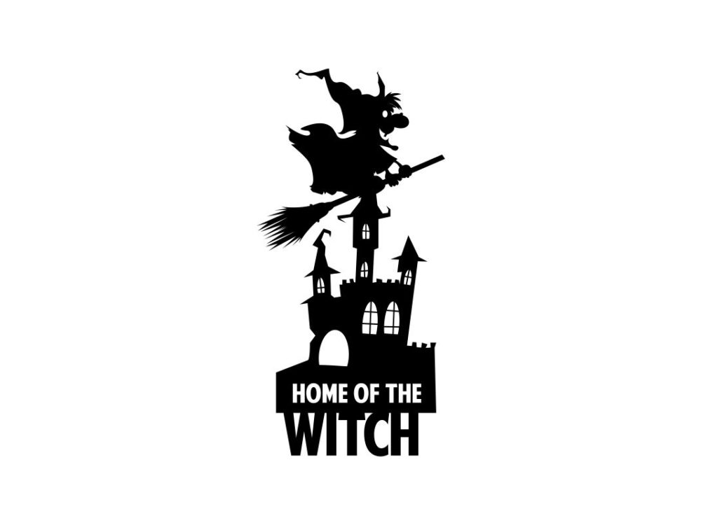 Home of the Witch Halloween SVG Design