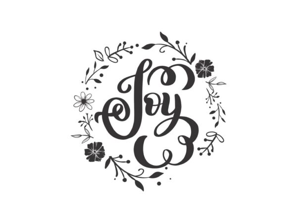 Joy SVG Cut File