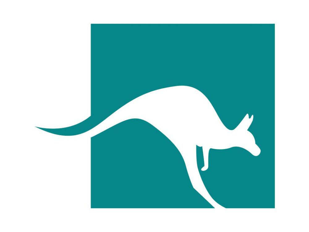 Kangaroo Logo SVG Design