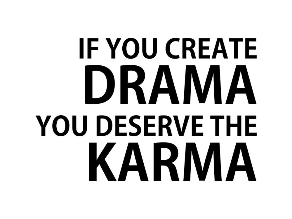 Karma Typography SVG Quote File