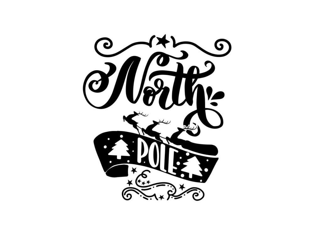 North Pole SVG File