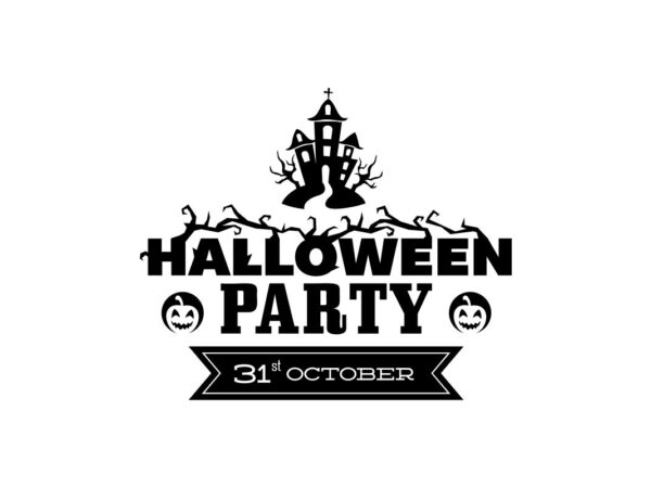 October Helloween Party SVG Quote File