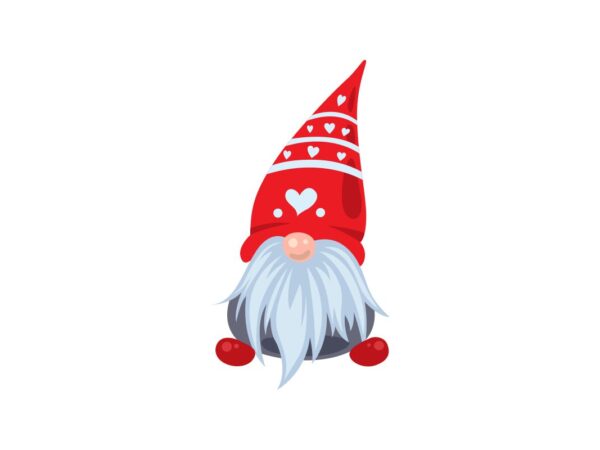 Scandanavian Gnome Christmas SVG File