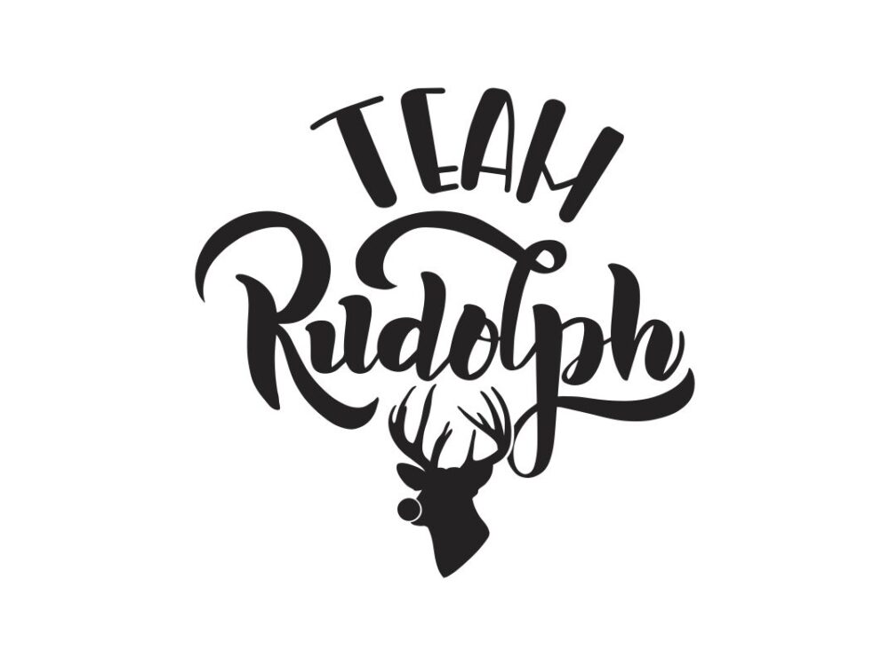 Team Rudolph SVG Cut File