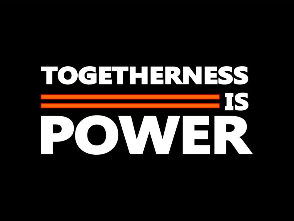 Togetherness is Power SVG File