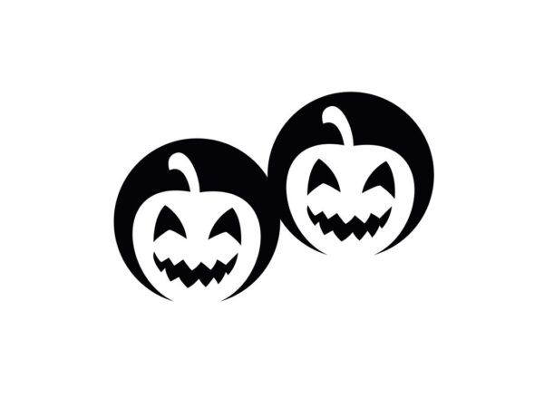 Twins Pumpkin SVG File