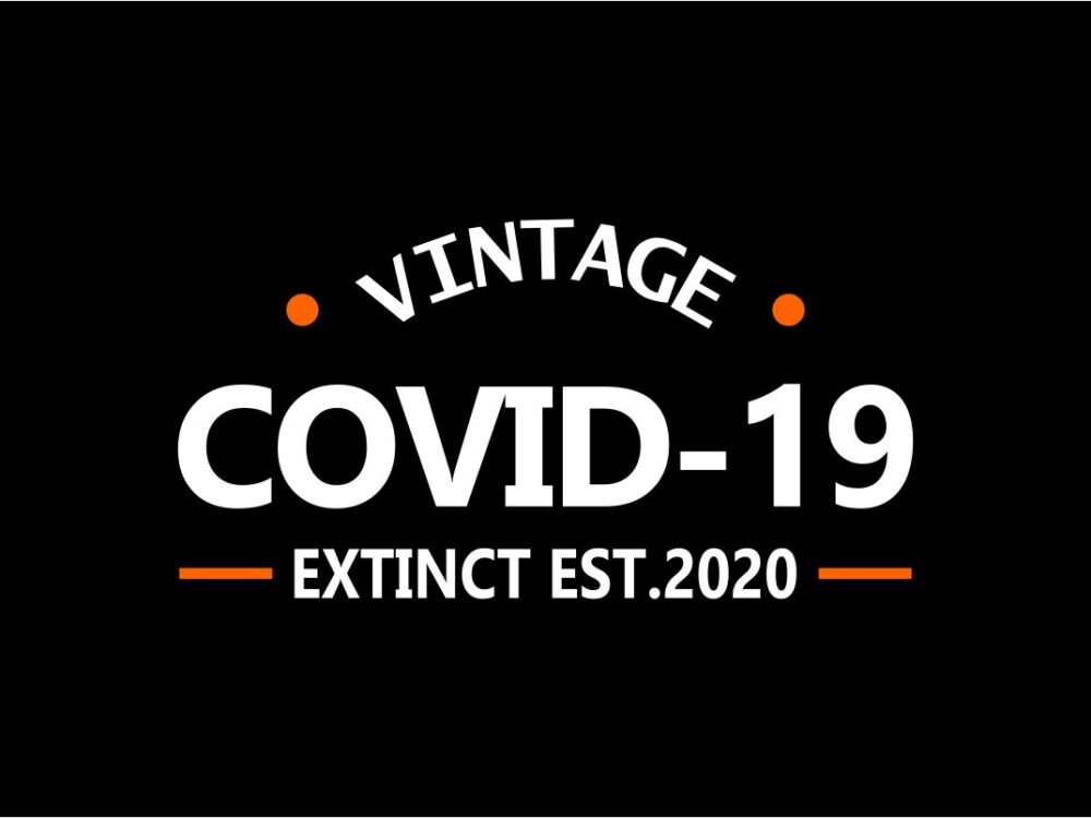 Vintage Covid SVG File