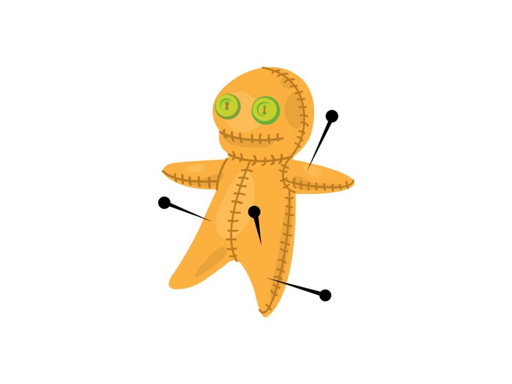 Voodoo Doll SVG Cut File